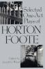 Selected_one-act_plays_of_Horton_Foote
