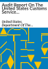 Audit_report_on_the_United_States_Customs_Service_automated_commercial_system_cargo_selectivity