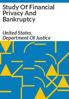 Study_of_financial_privacy_and_bankruptcy