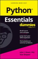 Python_essentials_for_dummies