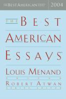 The_best_American_essays_2004