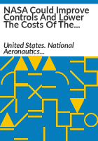 NASA_could_improve_controls_and_lower_the_costs_of_the_intergovernmental_personnel_act_mobility_program