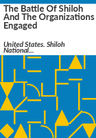 The_battle_of_Shiloh_and_the_organizations_engaged