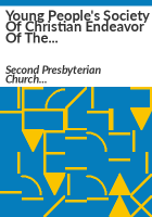 Young_People_s_Society_of_Christian_Endeavor_of_the_Second_Presbyterian_Church_of_Nashville__Tennessee_minute_book