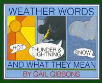 Weather words and what they mean