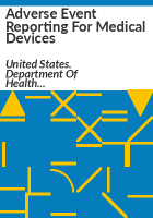 Adverse_event_reporting_for_medical_devices