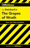 CliffsNotes__Steinbeck_s_The_grapes_of_wrath
