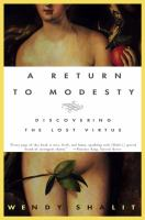 A_return_to_modesty