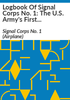 Logbook_of_Signal_Corps_No__1
