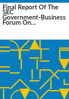 Final_report_of_the_SEC_Government-Business_Forum_on_Small_Business_Capital_Formation