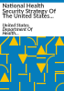 National_health_security_strategy_of_the_United_States_of_America