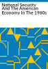 National_security_and_the_American_economy_in_the_1960s