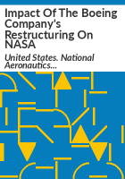 Impact_of_the_Boeing_Company_s_restructuring_on_NASA