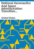 National_Aeronautics_and_Space_Administration_Transition_Authorization_Act_of_2017