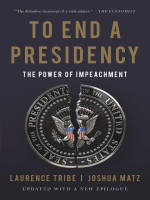 To_End_a_Presidency