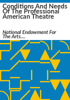 Conditions_and_needs_of_the_professional_American_theatre