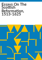 Essays_on_the_Scottish_Reformation__1513-1625